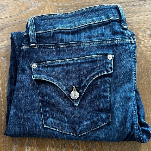 Hudson • Barcara Straight Leg Crop Cuffed Jeans - Picture 6 of 8